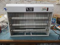 Fly Catcher Machine – 1.5ft Fruit Fly Trap with Glue Pad & Protective Grid - Image 1