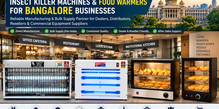 Serving Bangalore’s Corporate Cafeterias and Cloud Kitchens: A B2B Guide to Insect Killers and Food Warmers
