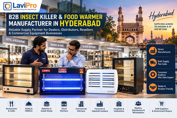 What Hyderabad HORECA Dealers Should Stock: Insect Killers and Food Warmers