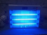 Electric Fruit Fly Trap – 1.5ft Fly Catcher with 3 UV Tubes & Grid - Image 1