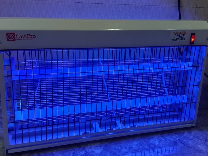 LaviPro Energy Efficient Electric Insect Killer Machine with Safety Grid | Mosquito & Fly Zapper