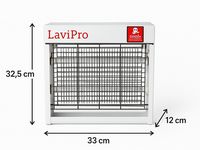 LaviPro Electric Flying Insect Killer – Mosquito & Bug Zapper for Home, Office & Outdoor | High-Powered UV Light Trap (1 Foot) - Image 4