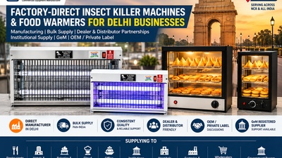 Factory-Direct Commercial Equipment Sourcing in Delhi: A Guide for Dealers, GeM Suppliers and Bulk Buyers