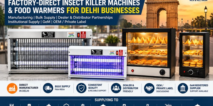 Factory-Direct Commercial Equipment Sourcing in Delhi: A Guide for Dealers, GeM Suppliers and Bulk Buyers